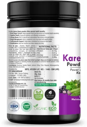 Karela Jamun Powder | Manage Blood Sugar Naturally - Image 2